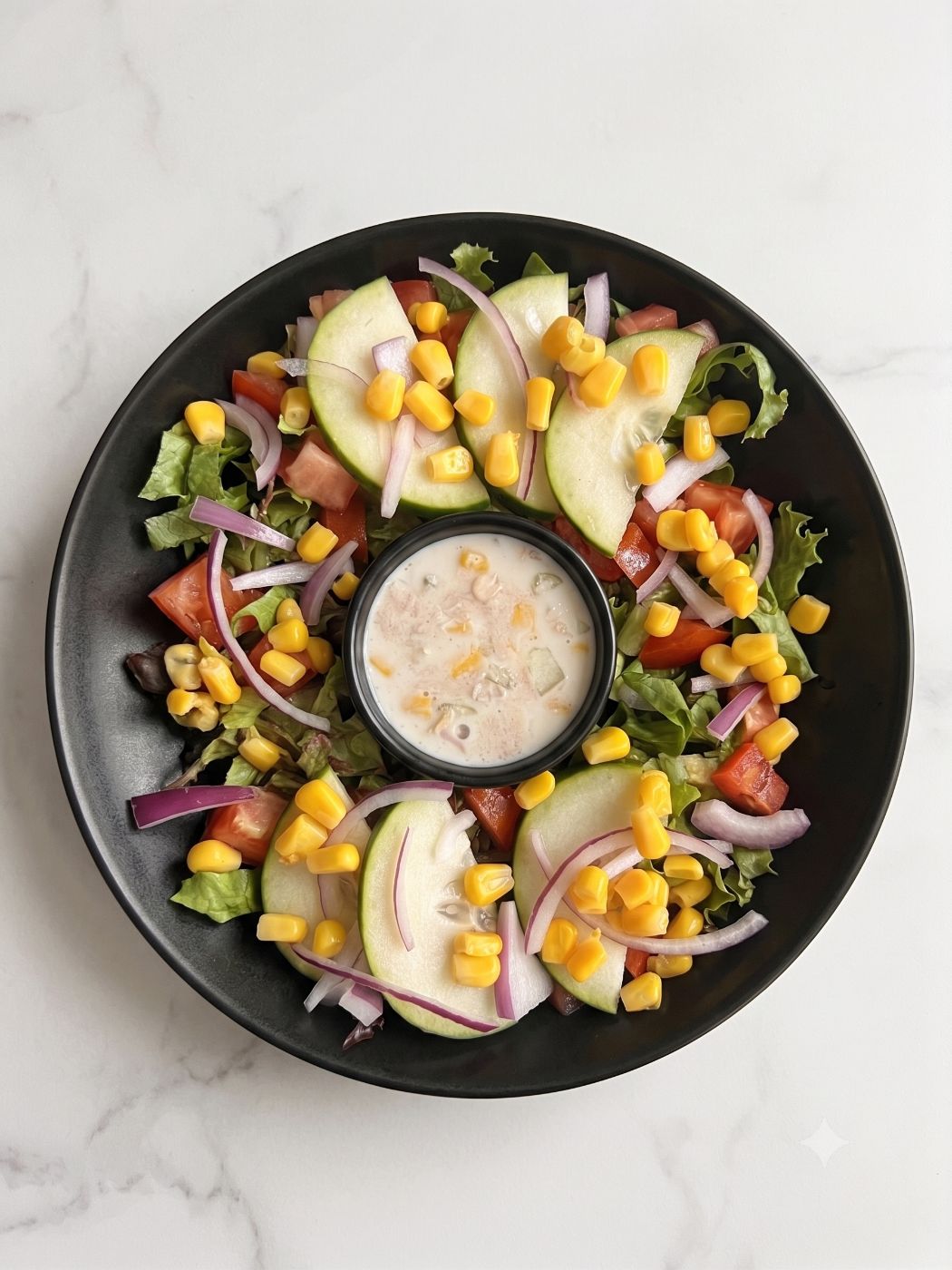 Ensalada de atún preparada